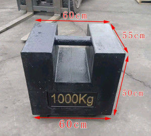 Cast Iron Machinery Forklift Part Of Test Weights