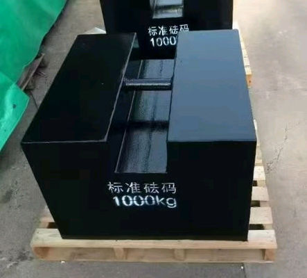 Cast Iron Machinery Forklift Part Of Test Weights