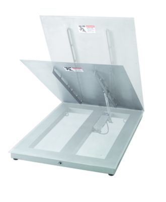PFA579lift-D1500A Stainless Steel Floor Scale for Efficient Cleaning, Maintenance