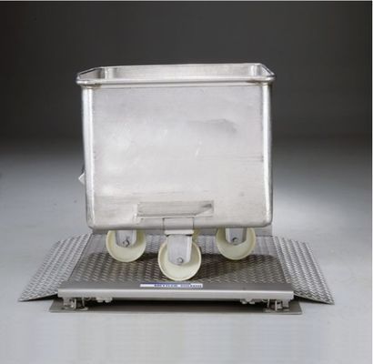 Stainless Steel Floor Scale 2888S-SS | 0.5K | 24x24 Inch Heavy-Duty Weighing Platform