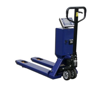 PJA434 Painted Steel Pallet Jack Scale - Heavy-Duty Mobile Weighing Solution