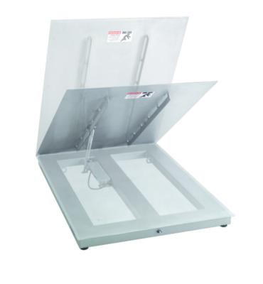 PFA579lift-DS1500A Rugged Industrial Floor Scale with Foldable Load Plate for Easy Storage