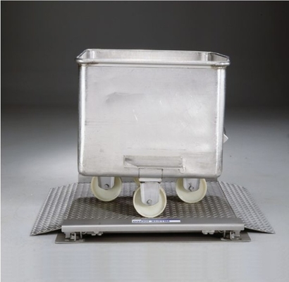 Stainless Steel Floor Scale 2888S-SS 0.5K 24x24 Inch Heavy-Duty Weighing Platform