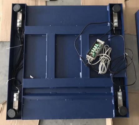 Industrial Low Profile Stainless Steel Floor Scale Mettler Toledo 500Kg / 1000Kg 1.2x1.2M