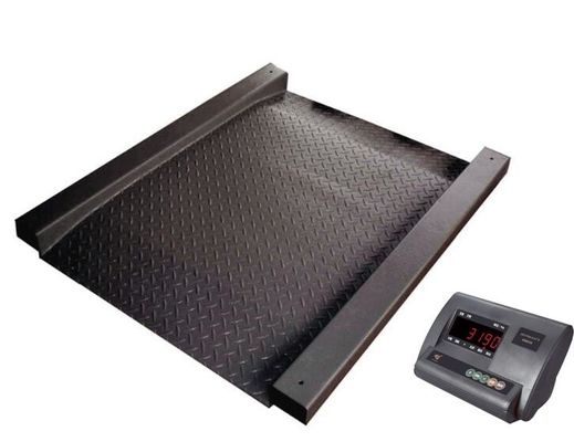 Heavy Duty Digital Floor Scale Industrial Low Profile Pallet Scale Carbon Steel Q235B Construction