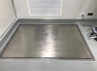 Outdoor Stainless Steel Floor Scale , 4x4 Pallet Scale Floor 5000 Lb Capacity