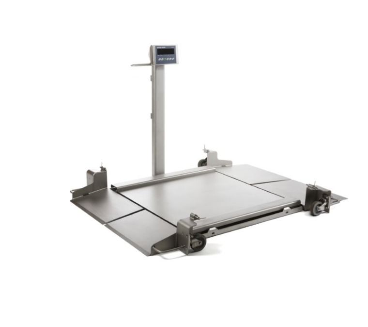 2888P-SS Floor Scale - 0.5K Capacity - 24x24 Industrial Platform with 1ft Cable