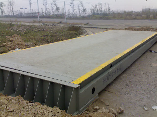 modular Pitless Multi Deck Road Weighbridge for container transportation