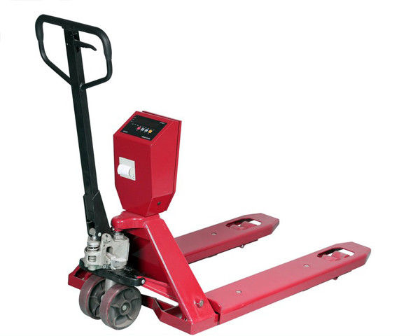 Explosion Proof Pallet Jack With Weight Scale / Hand Pallet Truck With Weighing Scale