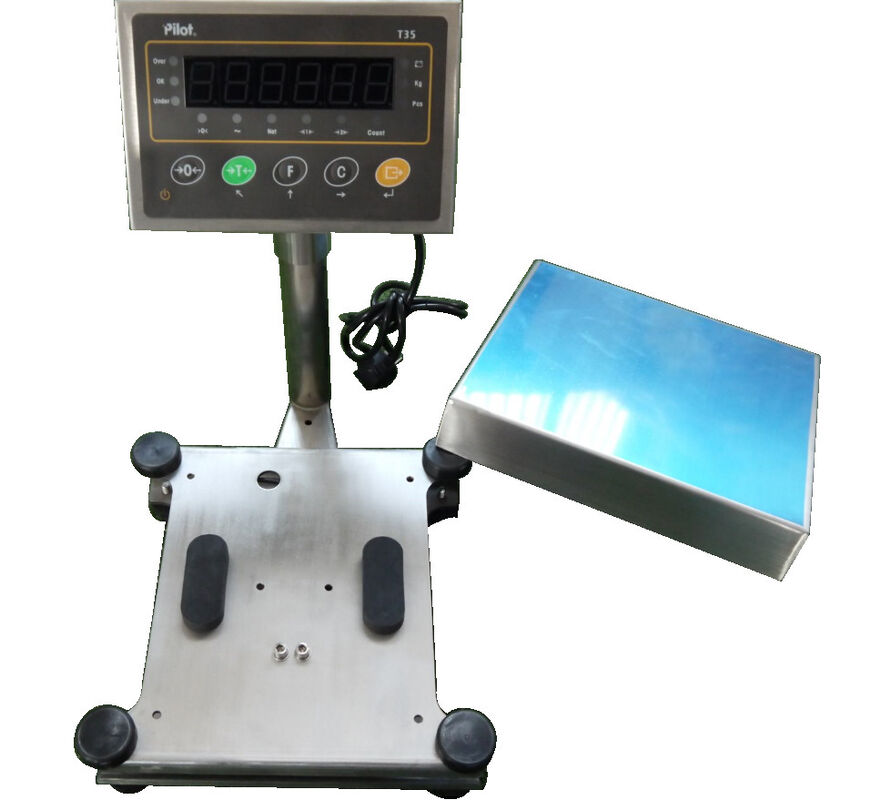 High Accuracy Stainless Steel Bench Platform Scale 60kg 2g Readability Digital Counting Weighing Wholesale