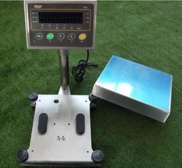 Stainless Steel Benchtop Scale , Electronic Platform Weighing Scale 30Kg-300Kg