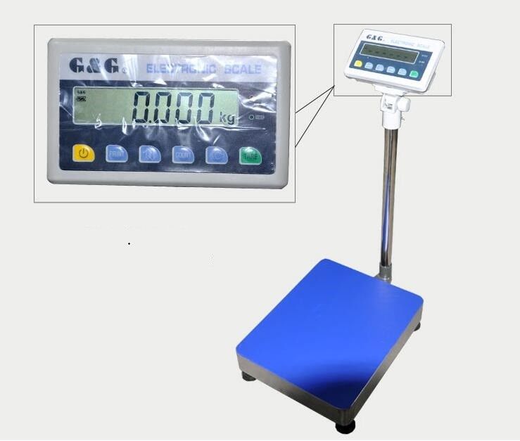 500lb Commercial Platform Scale 1g-0.2Kg Accuracy Bench Weighing Scale