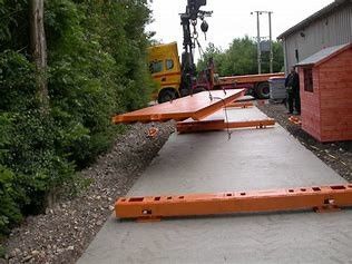 24m Length 60T Truck Scale Surface Mounted Weighbridge