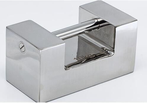 Stainless Steel Rectangular Bar Test Weight Block Mass with Mirror Polishing Weighing Scales