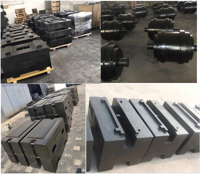 Hanging Industrial Test Weights , Certified Calibration Slotted Scale