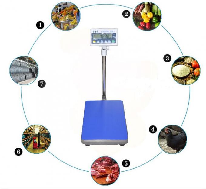 500lb Commercial Platform Scale 1g-0.2Kg Accuracy Bench Weighing Scale 0